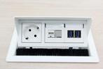 Fliptop - inbouwmodule - 19,5x14,5cm (lxb) - wit, Werkplek, Ophalen of Verzenden, Gebruikt, Overige typen