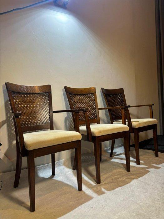 Fauteuil - Elegante Art Deco Fauteuils met Geometrisch, Antiek en Kunst, Curiosa en Brocante