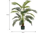Mica Decorations Areca Palm Kunstplant in Pot - H134 x Ø50, Verzenden, Nieuw