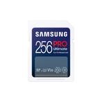 Samsung PRO Ultimate, SD Kaart, 256 GB, Audio, Tv en Foto, Fotografie | Geheugenkaarten, Verzenden, Zo goed als nieuw
