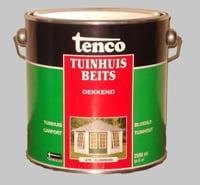 Tenco Tuinhuisbeits Dekkend Wijnrood 475 - 10 Liter, Doe-het-zelf en Verbouw, Verf, Beits en Lak, Nieuw, Verzenden