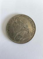 Italië, Pauselijke Staat - Zilver 900/1000. Pio IX. 5 Lire