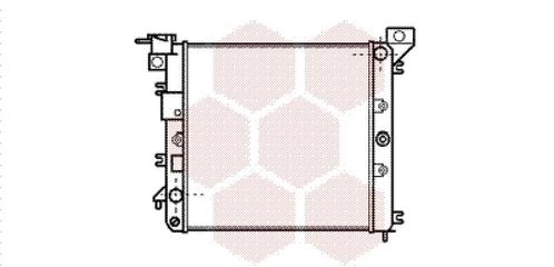 RADIATOR VOOR NISSAN MICRA 1983-1988 2141001B60, Auto-onderdelen, Airco en Verwarming, Nieuw, Ophalen of Verzenden