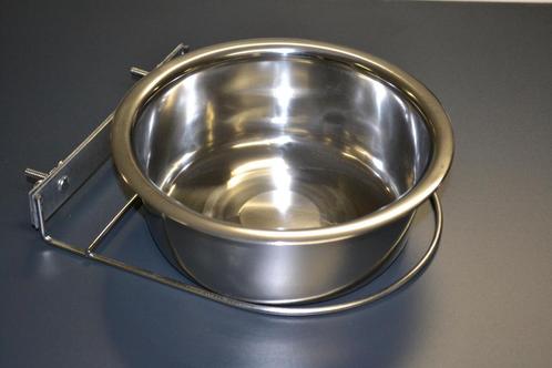 Eet of drinkbakje met klemhouder 18 cm, Dieren en Toebehoren, Vogels | Hokken en Kooien, Nieuw, Ophalen of Verzenden