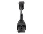 Jaltest Knorr-Bremse ABS 18+18 Pins OBD - 16 Pins OBD2 Verlo, Verzenden, Nieuw
