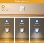 Nachtlampje Stopcontact - Met bewegingssensor - 2 stuks - Wi, Verzenden, Zo goed als nieuw