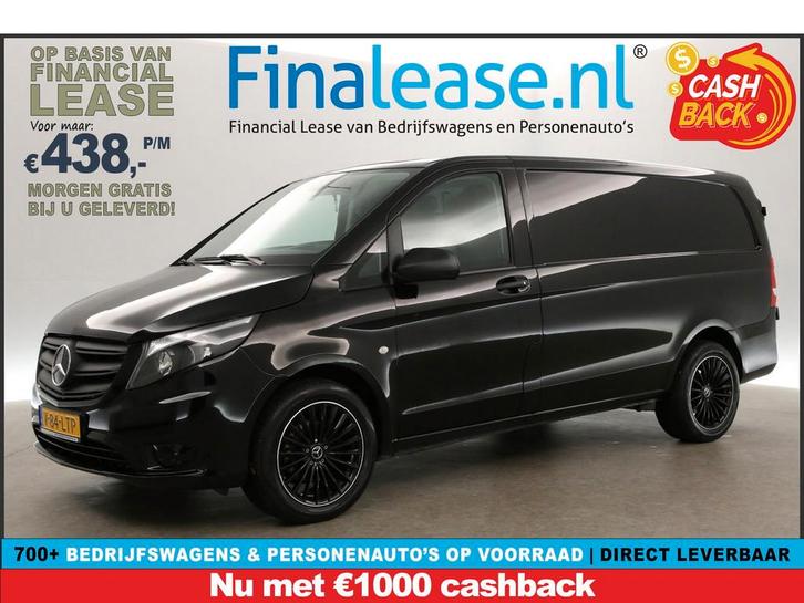 Mercedes-Benz Vito 114 CDI Lang AUT Camera Carplay Trekhaak, Auto's, Bestelauto's, Lease, Automaat, Diesel, ABS, Achteruitrijcamera