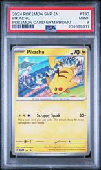 PSA 9 | Pikachu Asia Gym Promo | SV Black Star Promo |, Ophalen of Verzenden, Nieuw