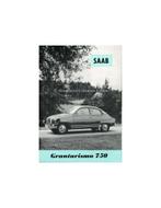 1961 SAAB 96 GRANTURISMO 750 BROCHURE ZWEEDS, Boeken, Auto's | Folders en Tijdschriften, Nieuw, Author