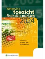 Wetgeving toezicht financiële markten 2024, Boeken, Nieuw, Verzenden
