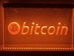 Bitcoin crypto neon bord lamp LED verlichting reclame lichtb, Huis en Inrichting, Nieuw, Verzenden