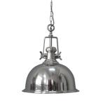 Hanglamp 39x39x47cm zilver vintage, Huis en Inrichting, Lampen | Hanglampen, Nieuw, Ophalen of Verzenden