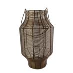 Lantaarn Ijzer liora brons h40 d24cm, Verzenden, Nieuw