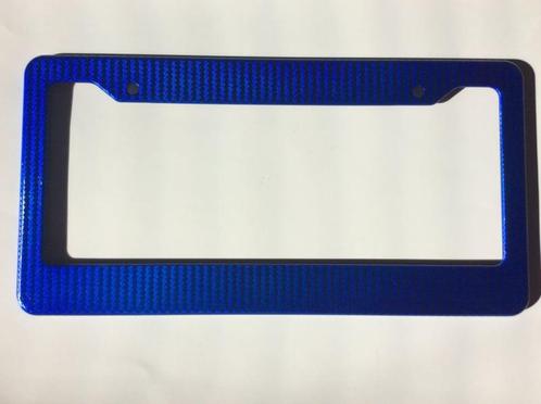 Carbon look blue amerikaanse plaathouder, Auto-onderdelen, Overige Auto-onderdelen, Nieuw, Ophalen of Verzenden