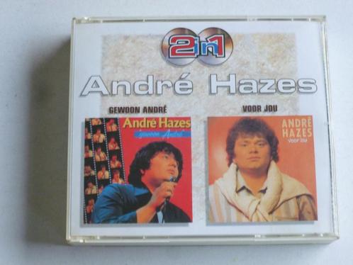 Andre Hazes - Gewoon Andre + Voor Jou (2 CD), Cd's en Dvd's, Cd's | Nederlandstalig, Verzenden