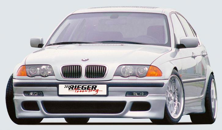 Rieger Vooraanzetstuk Sport-look | 3-Serie E46 12.98-12.01 t, Auto-onderdelen, Carrosserie en Plaatwerk, Nieuw, BMW, Verzenden