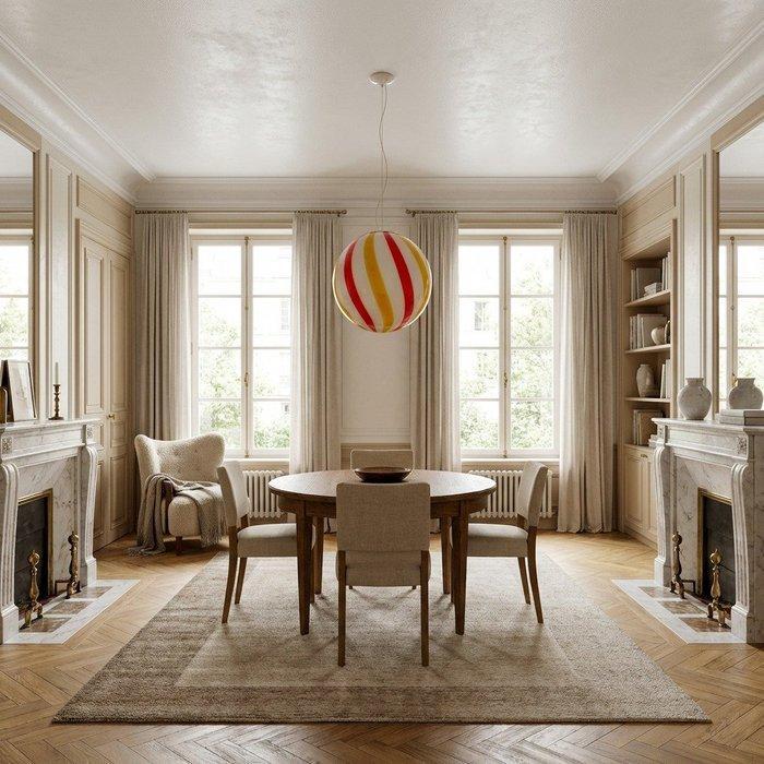 Murano - Plafondlamp - Glas - Hanglamp 30 cm, Antiek en Kunst, Antiek | Lampen