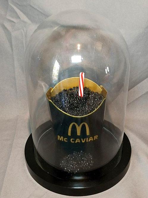 XTC Artist - Mc Caviar Black Red Straw, Antiek en Kunst, Kunst | Schilderijen | Modern