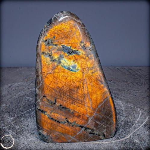 Natuurlijk zeldzame gekleurde gepolijste labradoriet Vrije, Verzamelen, Mineralen en Fossielen