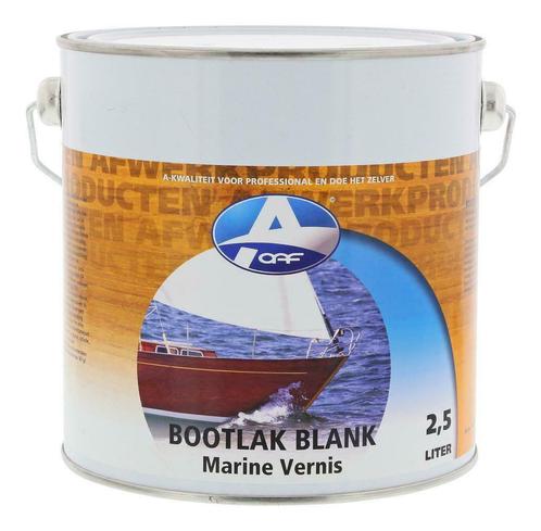 OAF Jachtlak Bootlak (Blanke Lak) 5 ltr, Doe-het-zelf en Verbouw, Verf, Beits en Lak, Nieuw, Verzenden