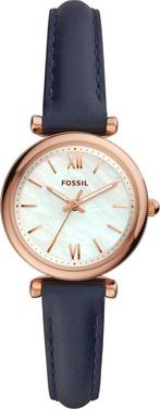 Fossil Carlie ES4502 Dameshorloge 28 mm - Rosékleurig, Verzenden, Nieuw