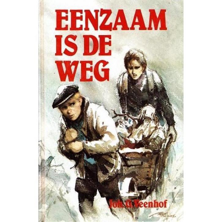 EENZAAM IS DE WEG (1) 9789071272257 J. .G. Veenhof, Boeken, Streekboeken en Streekromans, Gelezen, Verzenden