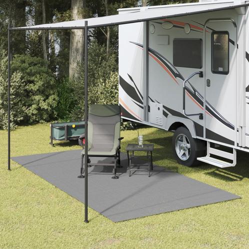 vidaXL Tent Tapijt Anthraciet 2,5x2,5 m, Caravans en Kamperen, Tentaccessoires, Nieuw, Verzenden