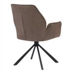 Actie! Eetkamerstoel Toronto | Taupe | van €159,-, Huis en Inrichting, Stoelen, Bruin, Modern | industrieel | Luxe | Klassiek | Neutraal