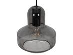 GAMMA Demi - Hanglamp 3-lichts - Mat zwart met rookglas -, Verzenden, Nieuw