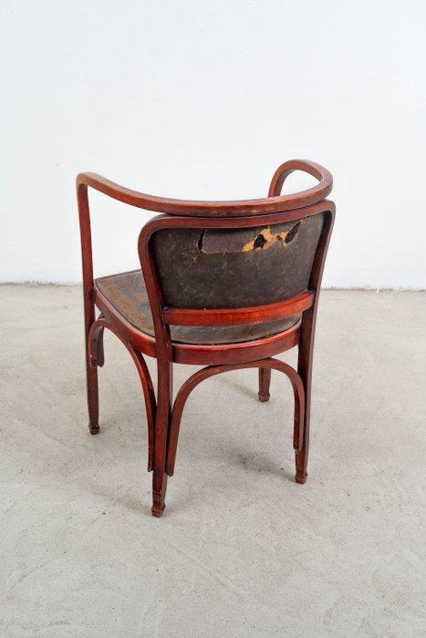 J.&J. Kohn - Gustav Siegel - Fauteuil - Nee. 715/F - Beuken,, Antiek en Kunst, Antiek | Meubels | Stoelen en Banken