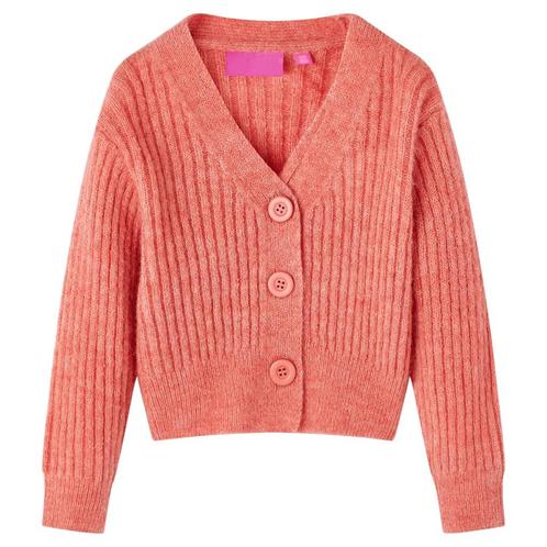 vidaXL Kindervest gebreid 92 middelroze, Kinderen en Baby's, Kinderkleding | Overige, Nieuw, Verzenden