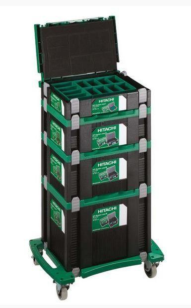 Hikoki HSC Systainer I + II + III + IV + Trolley, Zakelijke goederen, Kantoor en Winkelinrichting | Magazijn, Stelling en Opslag
