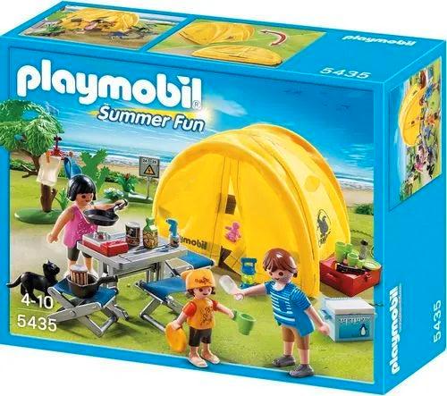 Playmobil Kampeer Vakantie met Tent – 5435 (Nieuw), Kinderen en Baby's, Speelgoed | Playmobil, Nieuw, Verzenden