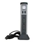 Tuinpaal - 2x contactdoos + Timer, Ophalen of Verzenden, Nieuw