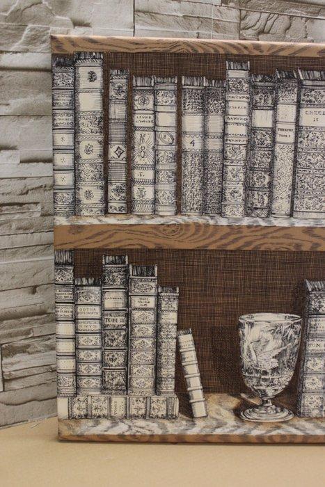Paneel - Gespannen paneel op een frame met vintage stof, Antiek en Kunst, Antiek | Meubels | Stoelen en Banken