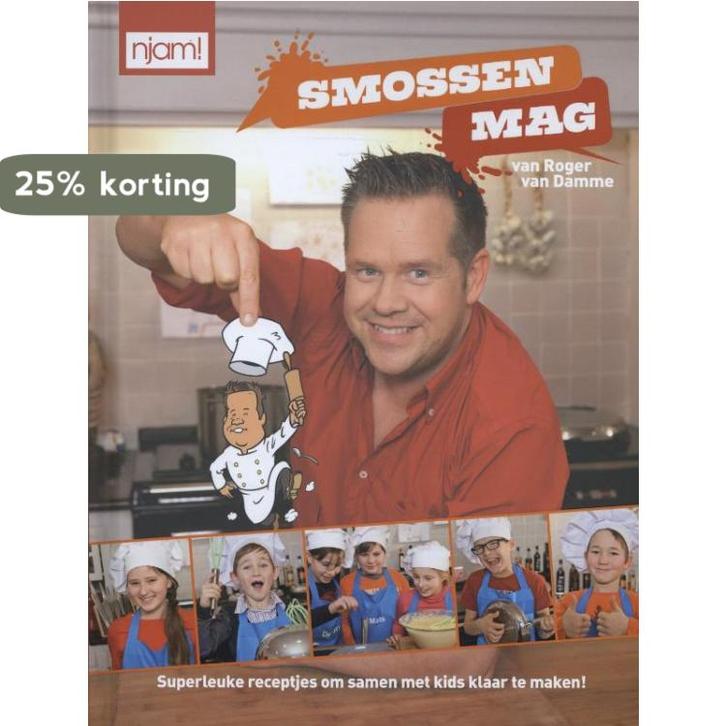 Smossen mag / Njam! 9789059168893 Roger van Damme, Boeken, Kookboeken, Zo goed als nieuw, Verzenden