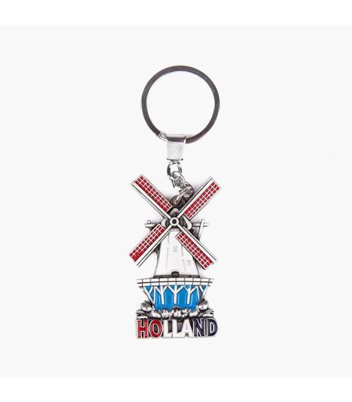 Sleutelhanger molen met letters Holland - tin, Kleding | Heren, Schoenen, Nieuw, Ophalen of Verzenden