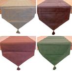 Tafelloper Marlyn - 40x140 / 40x170 / 40x210  - 13 kleuren, Huis en Inrichting, Ophalen of Verzenden, Nieuw, Rechthoek, Binnen