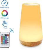 USB Oplaadbaar Nachtlampje Met Afstandsbediening - 13 RGB, Antiek en Kunst, Verzenden