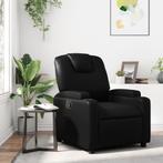 vidaXL Relaxfauteuil zwart kunstleer, Verzenden, Nieuw