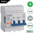 Sep aardlekautomaat 3P+N B16 300mA 10kA - RCM1, Doe-het-zelf en Verbouw, Ophalen of Verzenden, Nieuw