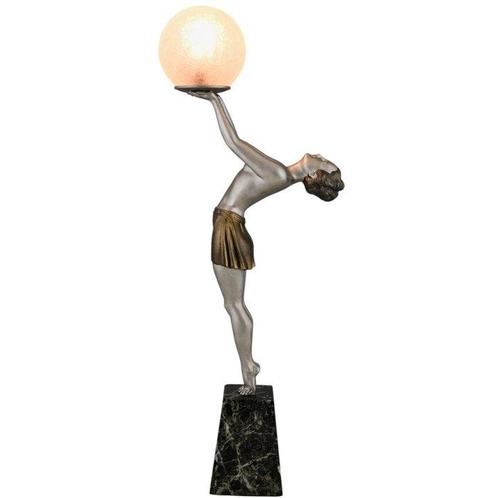 Enrique Molins Balleste - Lamp - Art Deco lamp danseres met, Antiek en Kunst, Antiek | Meubels | Stoelen en Banken