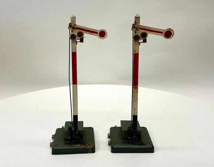 Märklin – 2x mechanisch armsein – model 1396 – ca. 1940–1950, Antiek en Kunst, Antiek | Speelgoed