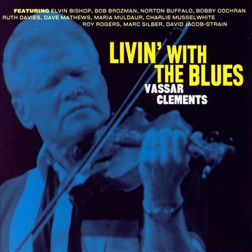 cd - Vassar Clements - Livin With The Blues, Cd's en Dvd's, Cd's | Overige Cd's, Zo goed als nieuw, Verzenden