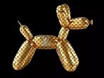 LV Gouden hond 80x60cm, Nieuw, Ophalen of Verzenden