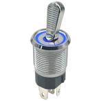 ProRide Metalen Tuimelschakelaar 12-24V OFF-ON - Inbouw -, Doe-het-zelf en Verbouw, Elektra en Kabels, Verzenden, Nieuw