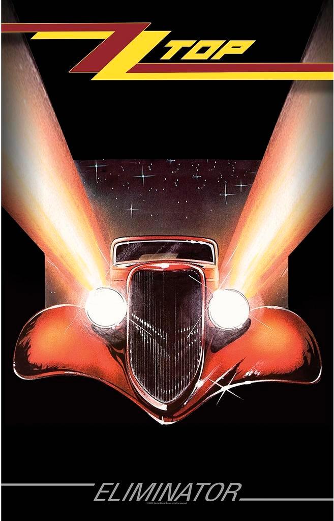 ZZ Top Eliminator - Textiel Poster officiële merchandise, Verzamelen, Muziek, Artiesten en Beroemdheden, Poster, Artwork of Schilderij
