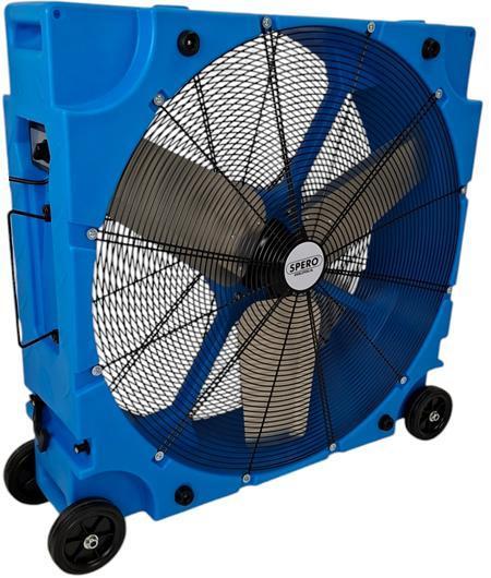75cm Kunststof Vloerventilator Max:19.800 m3/h - Kantelbaar, Doe-het-zelf en Verbouw, Gereedschap | Overige machines, Nieuw, Ophalen of Verzenden