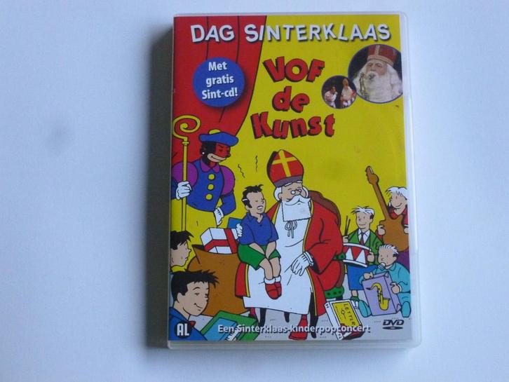VOF de Kunst - Dag Sinterklaas  (CD + DVD), Cd's en Dvd's, Cd's | Kerst en Sinterklaas, Zo goed als nieuw, Verzenden