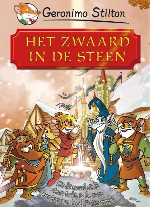 Klassiekers - Koning Arthur / Geronimo Stilton Klassiekers, Boeken, Kinderboeken | Jeugd | onder 10 jaar, Gelezen, Verzenden